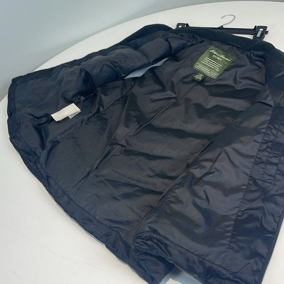 Eddie Bauer Down Filled Black Vest Size Extra Large - Picture 9 of 10